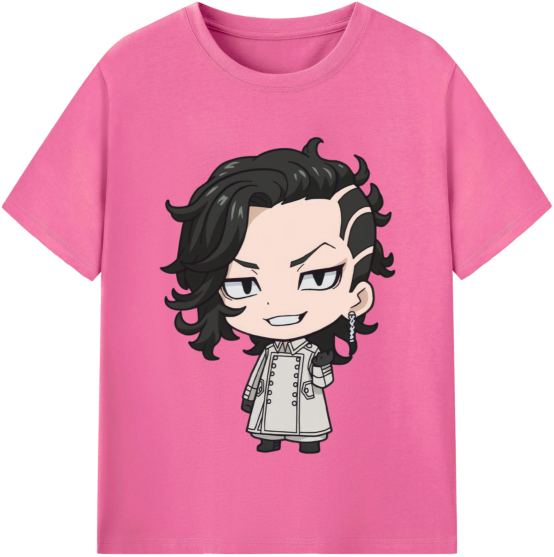 （画像用） 東京リベンジャーズ Tokyo Revengers レディースカジュアルプリントTシャツ（綿100％）